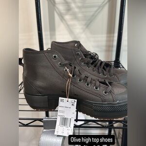 Adidas Nizza Trek Shoes (olive green)